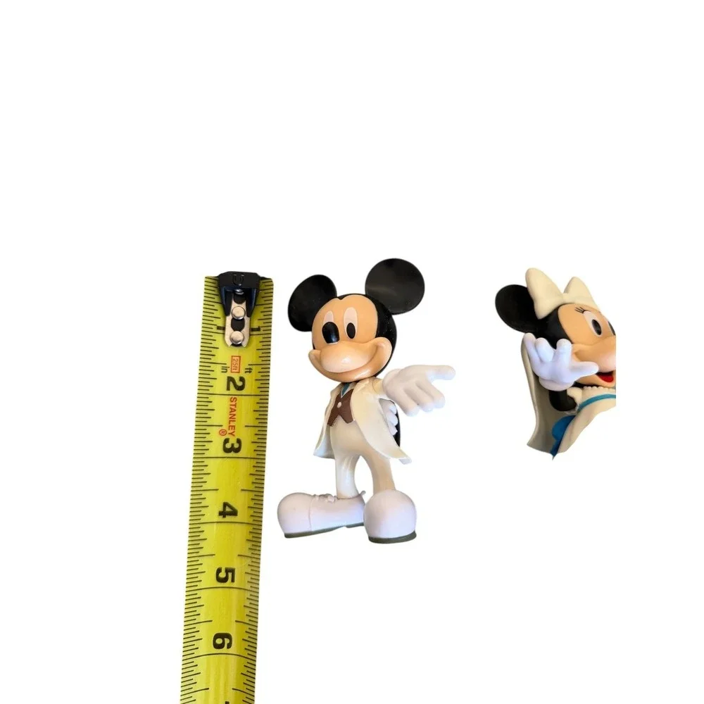 Disney Wedding Party Cake Topper Mickey Minnie Mouse Figurine Set